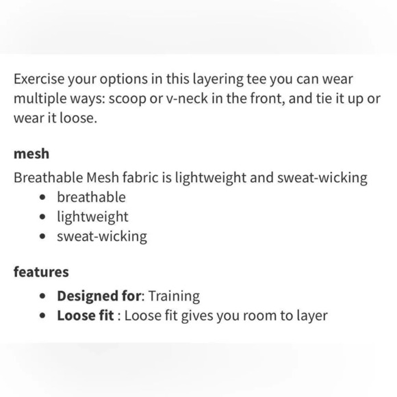 Lululemon sz 8 Ahead By Miles Short Sleeve Tee Pink Petals Mesh Training Top - Picture 11 of 11